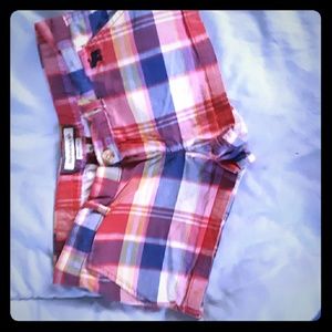 Abercrombie && Fitch plaid shorts . .. NWOT